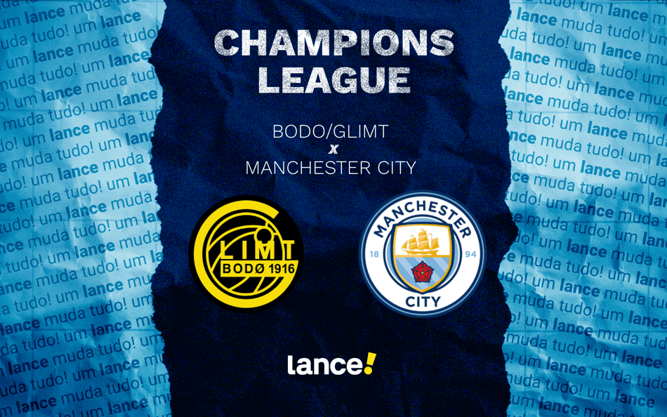 Bodo/Glimt x Manchester City: onde assistir pela Champions League (Foto: Arte/Lance!)
