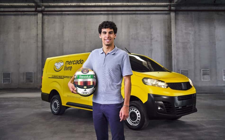 Gabriel Bortoleto será patrocinado pelo Mercado Livre