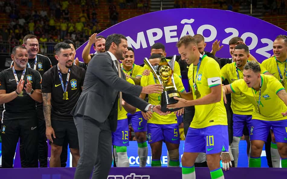 Em busca do 12º título! Brasil estreia neste sábado na Copa América de Futsal 2026