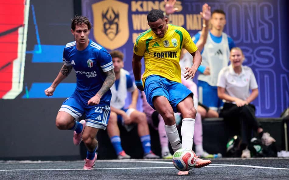 Brasil dá show e atropela a Itália na Kings World Cup
