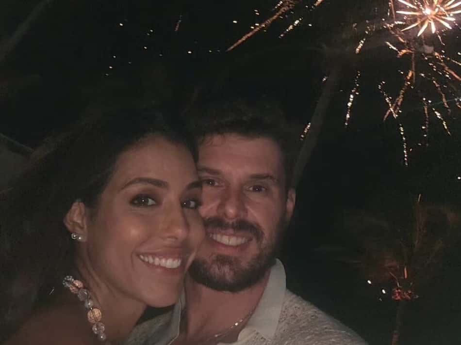 Bruninho e namorada comemoram Ano Novo (Foto: Reprodução/Instagram)