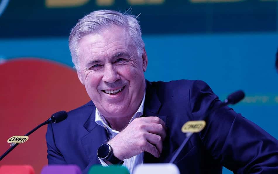 Carlo Ancelotti, técnico da Seleção Brasileira, convocou dois jogadores do Flamengo