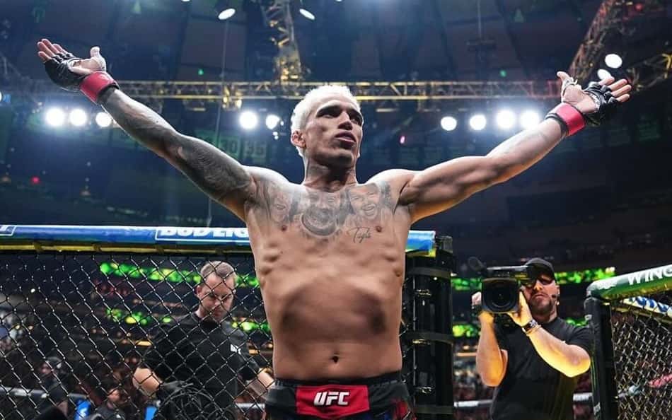 Charles Oliveira lidera o Esquadrão Brasil no UFC em 2026 (Foto: Reprodução Instagram charlesdobronxs)