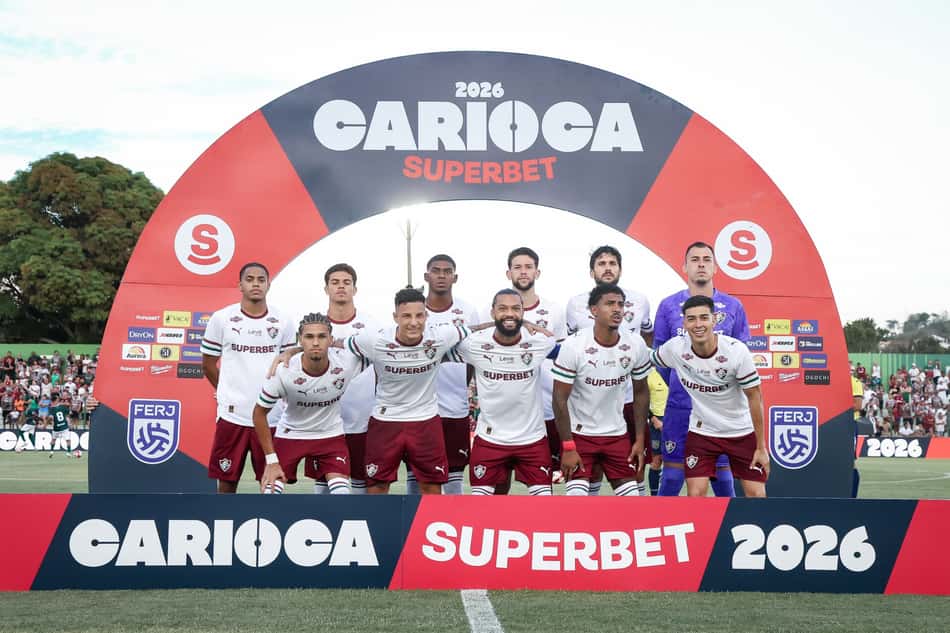 Time do Fluminense para o confronto contra o Boavista, pelo Campeonato Carioca (Foto: Marcelo Gonçalves/FFC)