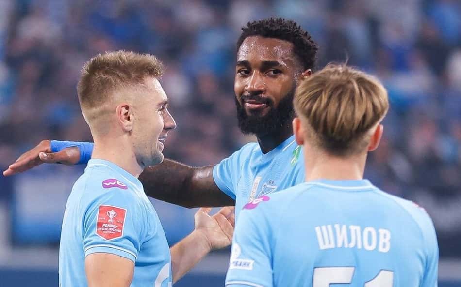 Gerson em ação pelo Zenit (Foto: Divulgação/Zenit)