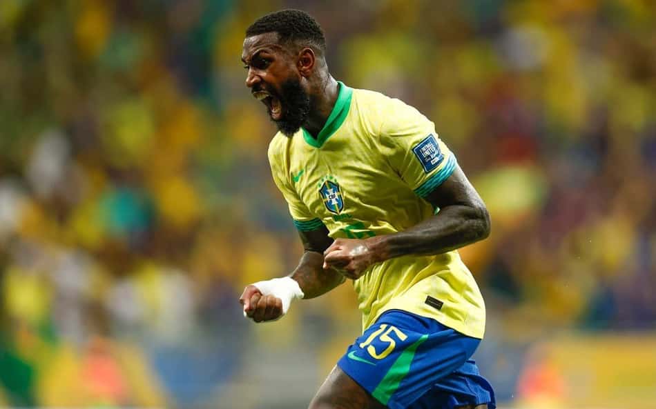 Gerson pela Seleção Brasileira (Foto: Rafael Ribeiro/CBF)