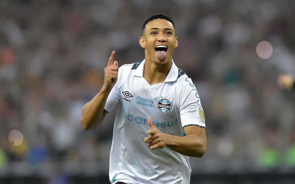 Partida entre Fluminense X Gremio valida pela Taca Libertadores 2024.