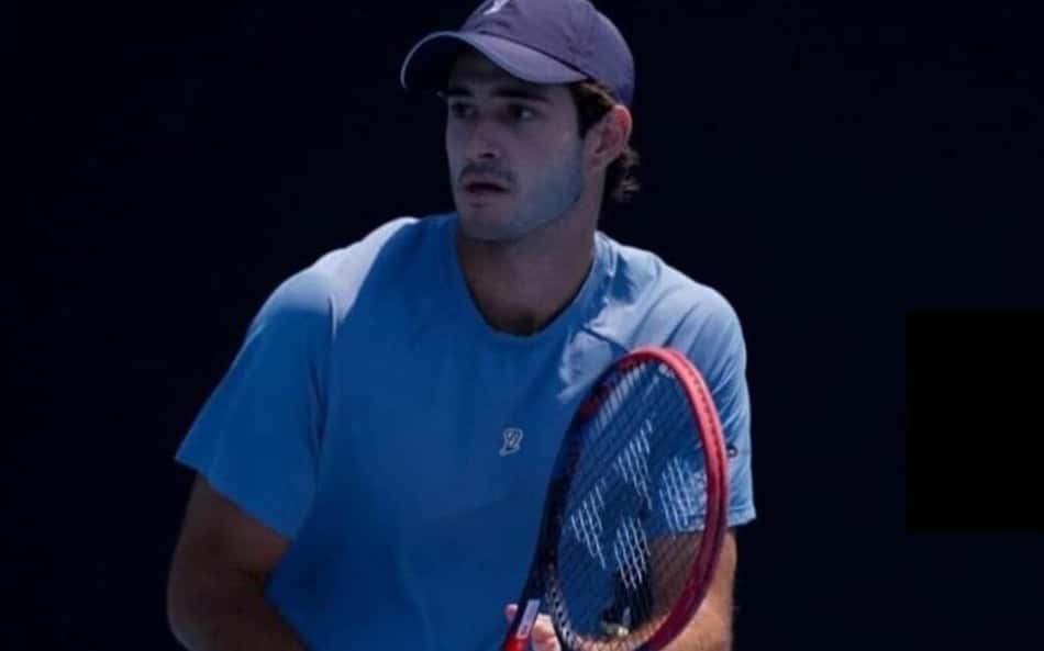 Gustavo Heide parou na segunda rodada do qualy do Australian Open (Divulgação/Slyce)