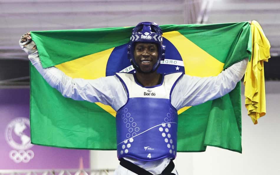Henrique Marques foi campeão do Pan Júnior de Assunção (Foto: Ana Patricia/COB)
