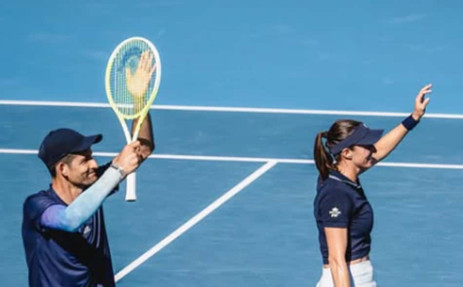 Marcelo Arevalo e Luisa Stefani avançaram em Melbourne (Reprodução)