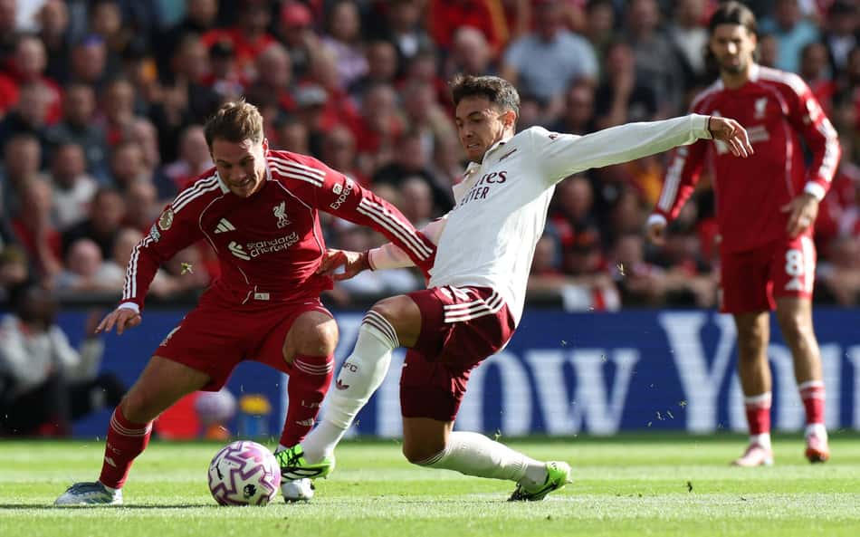 Arsenal e Liverpool se reencontram após viverem momentos opostos na temporada