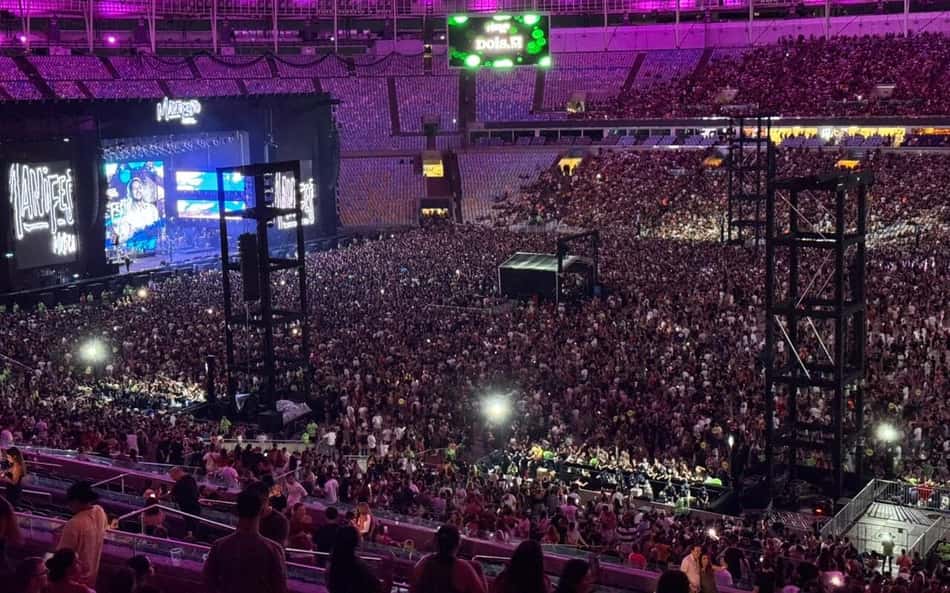 Show não prejudica revitalização do gramado, diz Maracanã