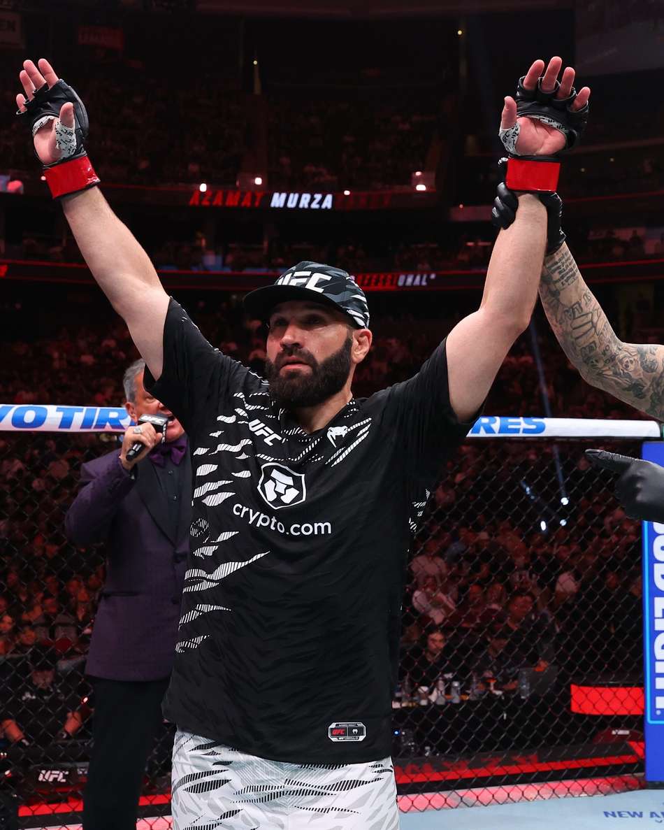 Borrachinha enfrenta Azamat Murzakanov no UFC 327 (Foto: Reprodução Instagram murzakanovazamat)