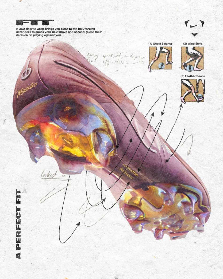 Chuteira Nike Tiempo Maestro. (Foto: Nike/Divulgação)