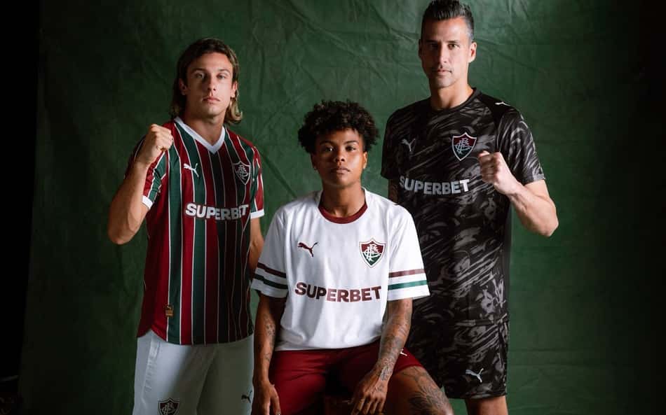 Puma é a nova fornecedora de material esportivo do Fluminense; veja uniformes