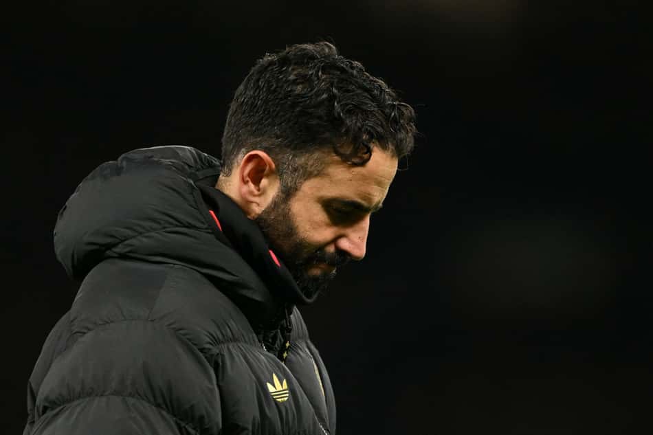 Ruben Amorim foi demitido do Manchester United (Foto: Oli SCARFF / AFP)