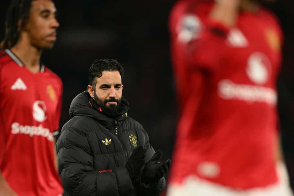 Ruben Amorim foi demitido do Manchester United (Foto: Oli SCARFF / AFP)