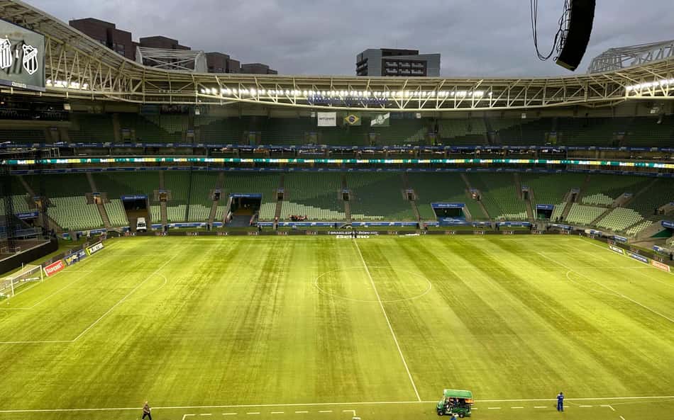 Allianz Parque recebe Santos x Ceará