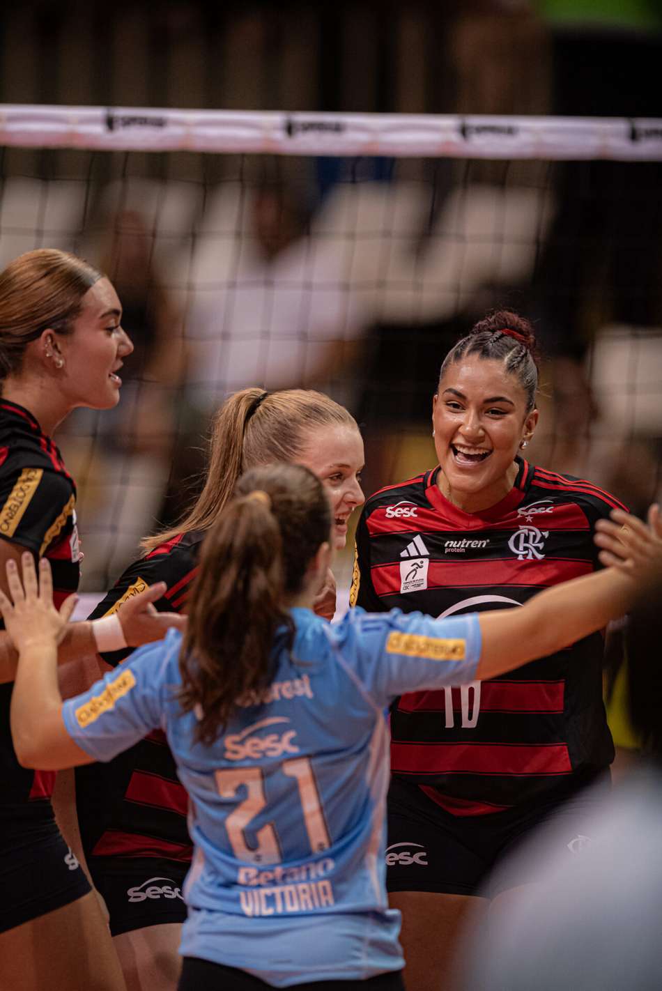 Sesc RJ Flamengo na Superliga Feminina 25/26 (Foto: Paula Reis/ Flamengo)