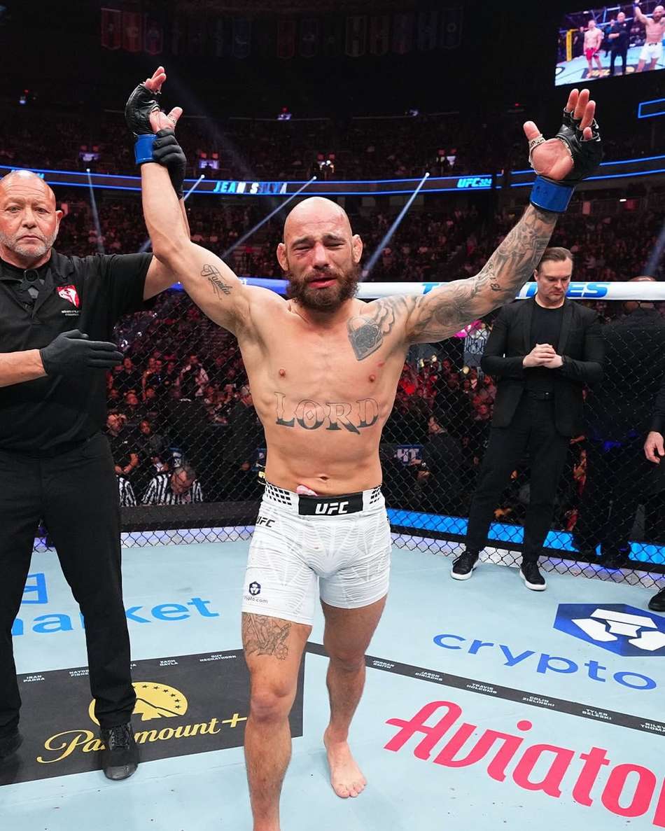 Jean Silva está perto do top-5 dos penas do UFC (Foto: Reprodução Instagram ufc)