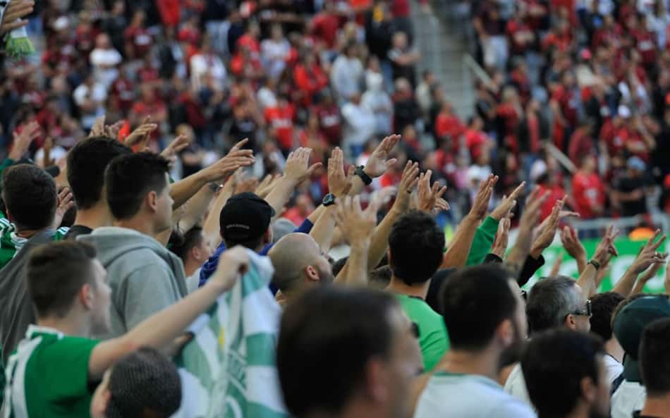 Athletico faz mudança visual no setor visitante da Arena da Baixada