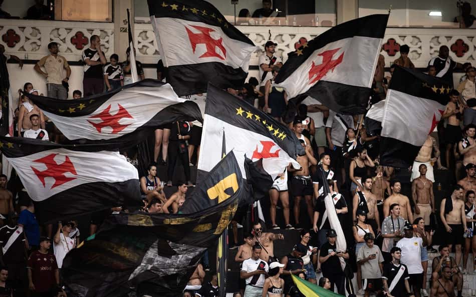Torcida do Vasco em São Januário (Foto: Matheus Lima/Vasco)