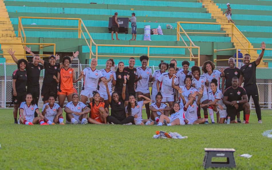 Vitória disputa a Série A2 feminina. (Foto: EC Vitória/Divulgação)