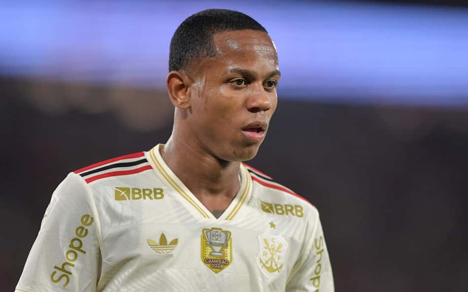 Wallace Yan, do Flamengo (Foto: Thiago Ribeiro/Agif/Gazeta Press)
