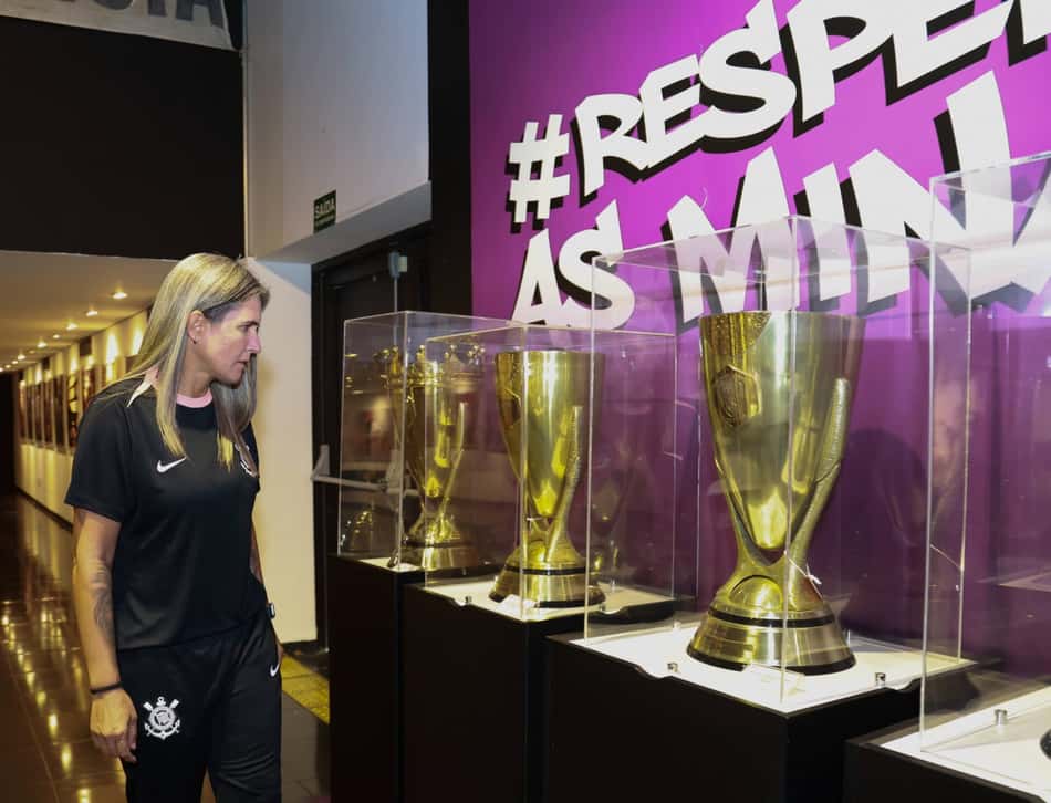 Emily Lima é a nova treinadora do time feminino do Corinthians. (Rodrigo Gazzanel/Corinthians)