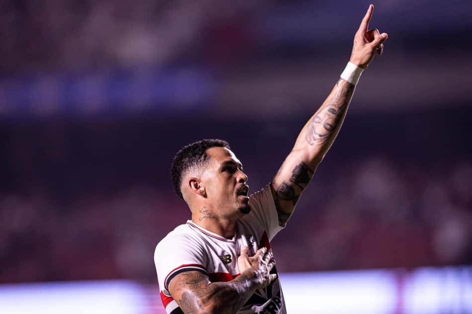 Luciano, atacante do São Paulo
