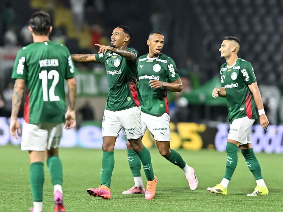 Palmeiras goleou o Vitória (Foto: Miguel Pessoa/Código19/GazetaPress)