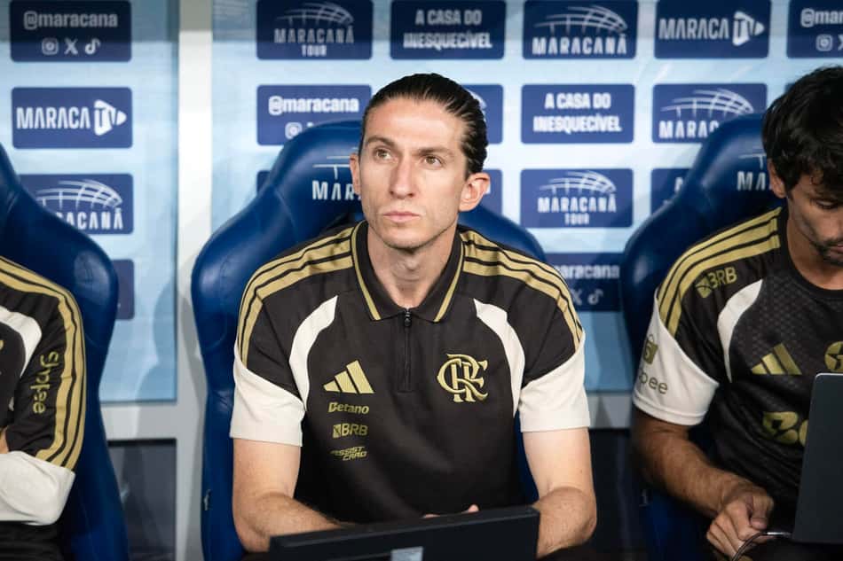 Filipe Luís em Flamengo x Sampaio Corrêa (Foto: : DELMIRO DOS SANTOS JUNIOR/MOCHILA PRESS)