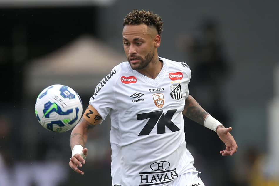 Neymar ainda não fez a estreia nesta temporada pelo Santos. (Foto: Guilherme Dionizio/Código19/Gazeta Press)