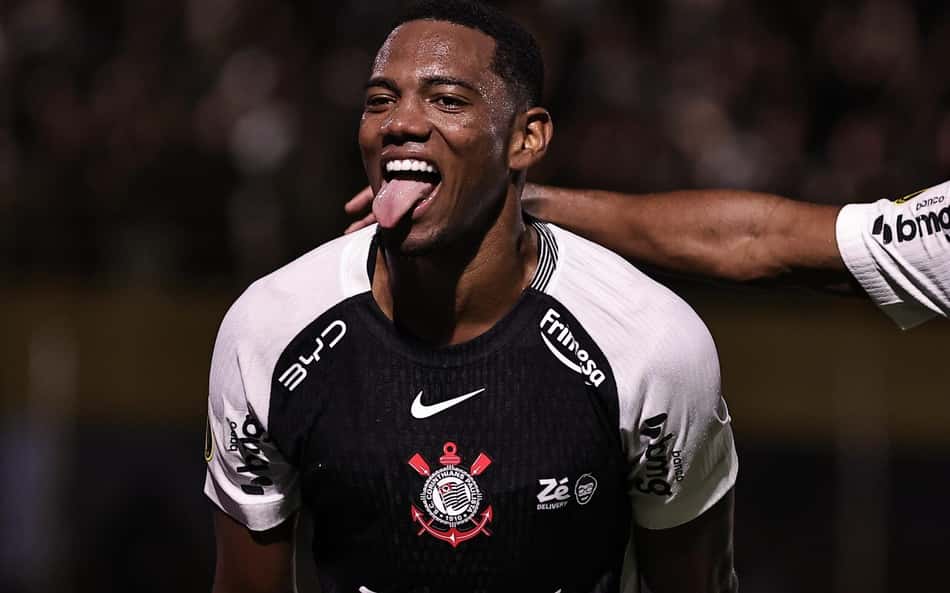 Apresentador se encanta com jovem do Corinthians: 'Nível Zidane'