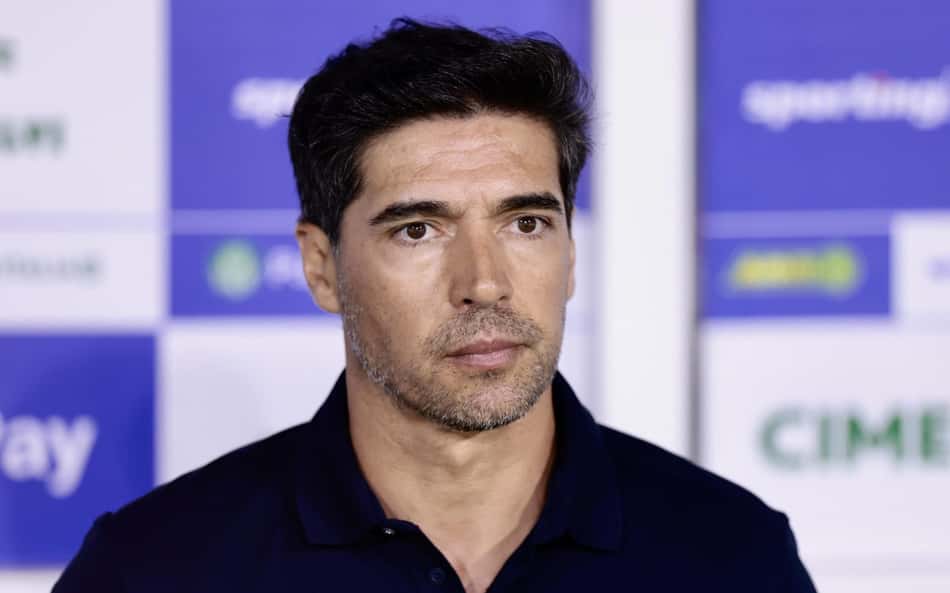 Abel Ferreira comanda o Palmeiras contra o Fluminense (Foto: Marcello Zambrana/Agif/Gazeta Press)