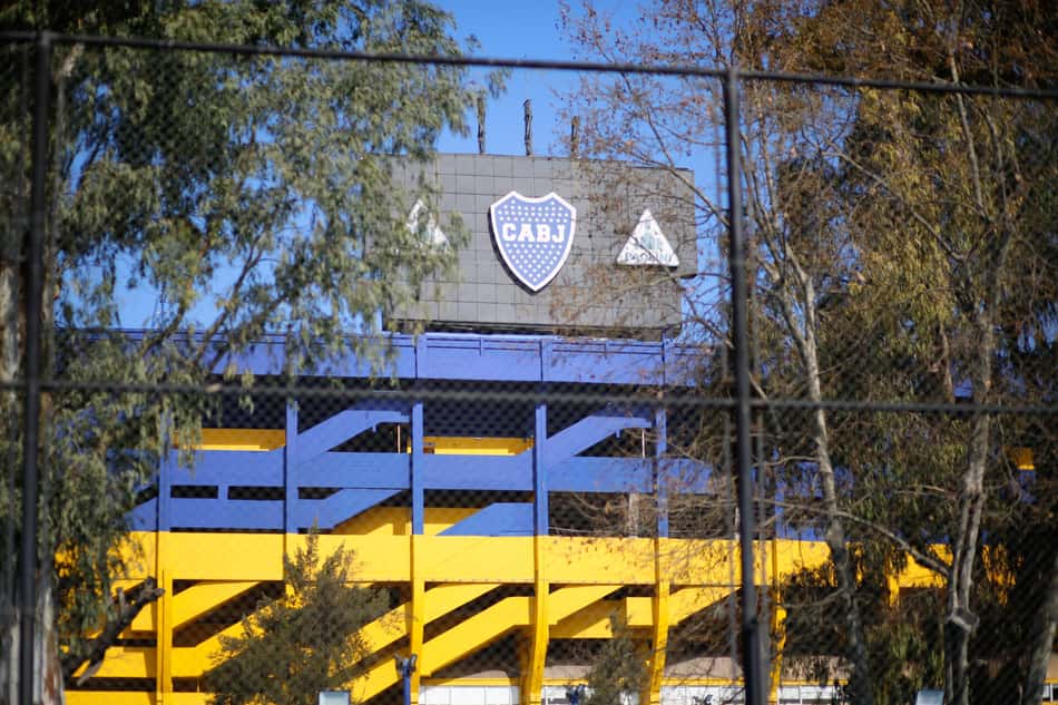 Treino do Flamengo em 2022 no CT do Boca Juniors (Foto: Marcelo Cortes/Flamengo)