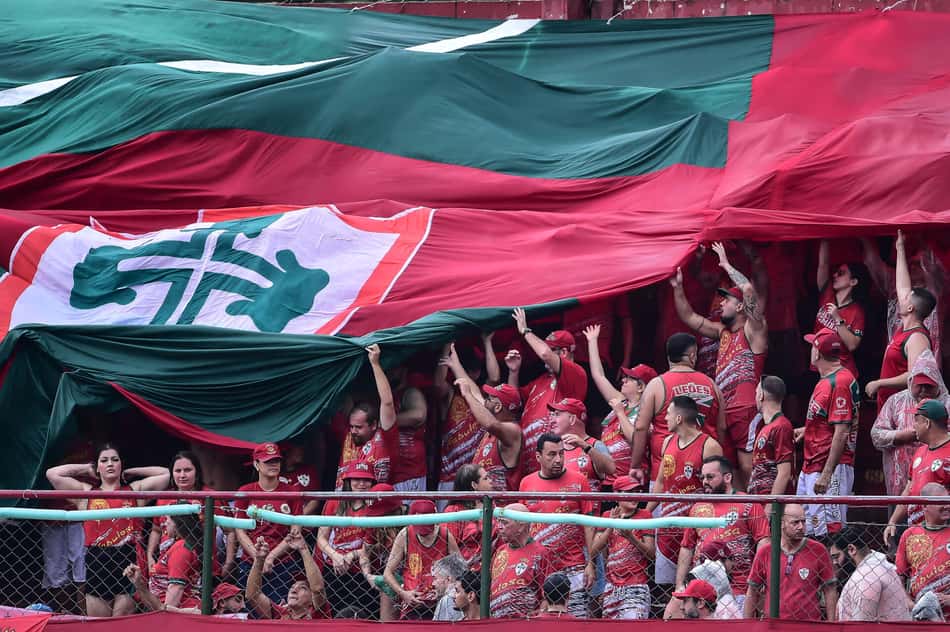 Torcida da Portuguesa (Foto: Mauro Horita/Ag.Paulistão)
