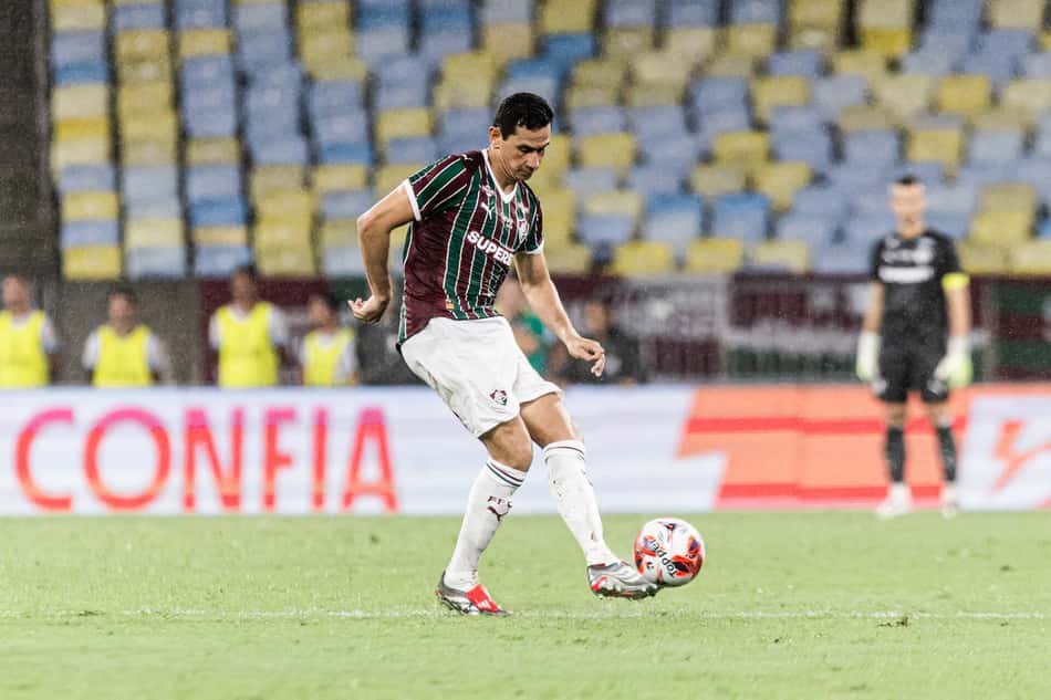 Ganso em campo pelo Fluminense contra o Maricá, pelo Campeonato Carioca (Foto: Marina Garcia/FFC)