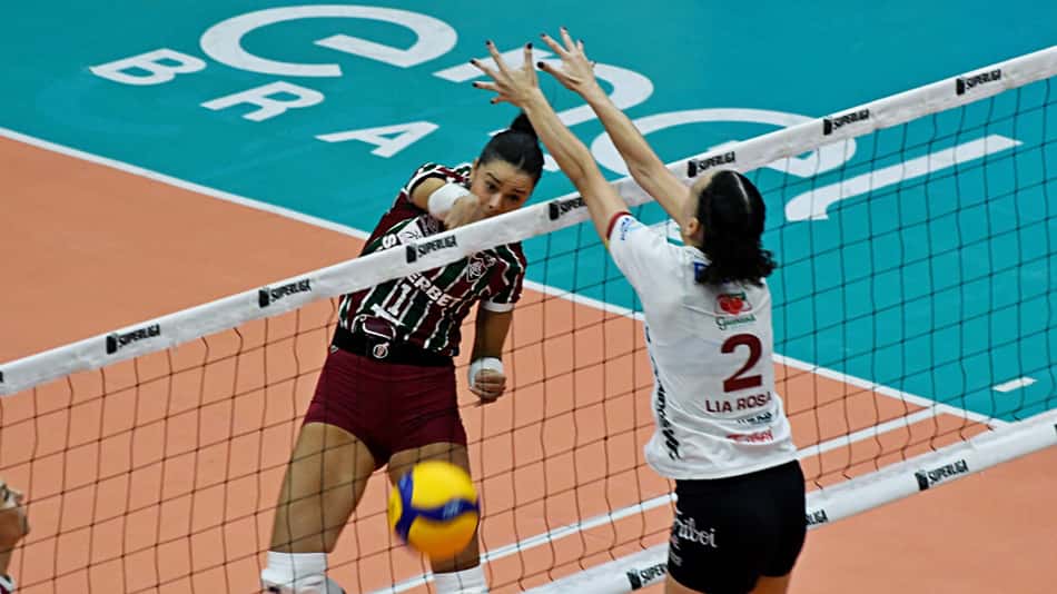 Fluminense x Mackenzie no returno da Superliga Feminina 25/26 (Foto: Mailson Santana/ FFC)