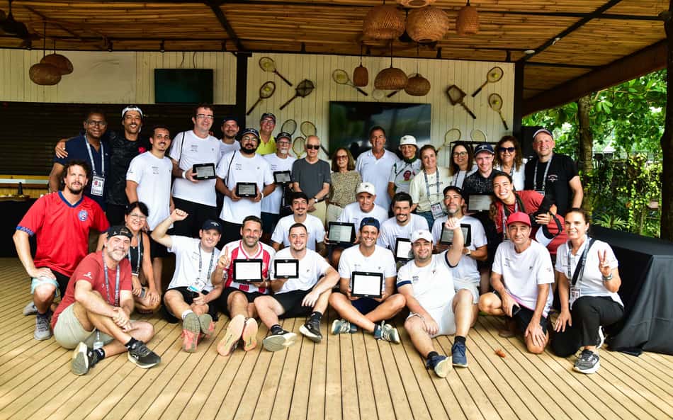 Rio Open reúne imprensa e realiza torneio entre jornalistas no saibro carioca