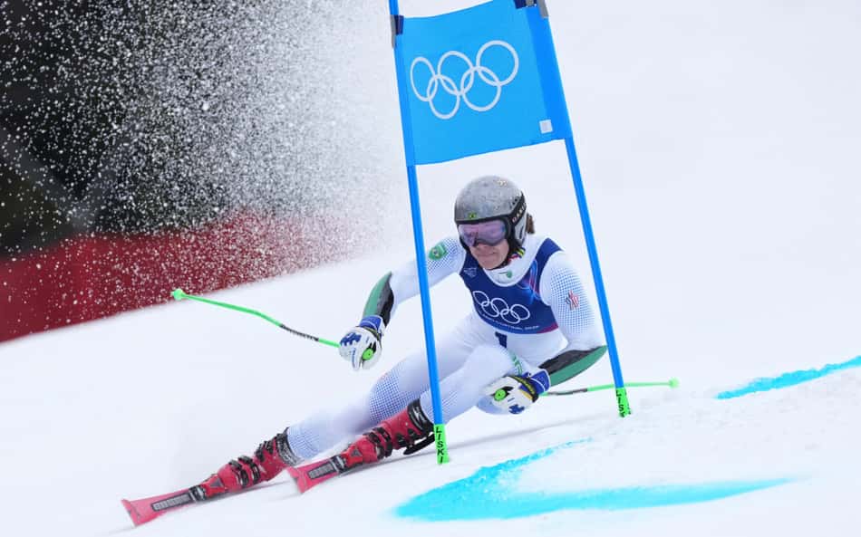 Lucas Pinheiro lidera primeira bateria do slalom gigante