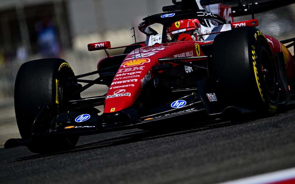 F1: Ferrari testa dispositivo aerodinâmico inovador em Bahrein