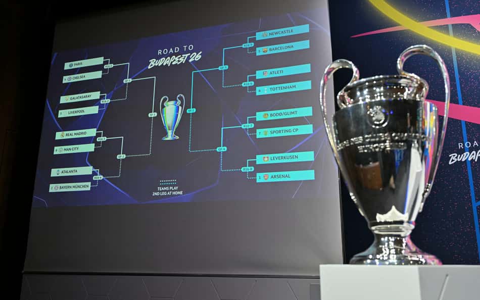 Saiba quando começa o mata-mata da Champions League 2025/26