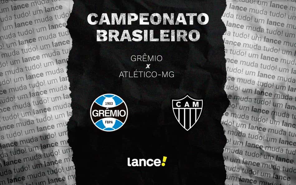Grêmio x Atlético-MG: onde assistir, horário e escalações do jogo pelo Brasileirão