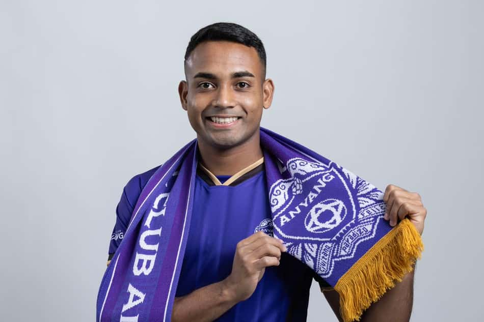 Airton Moisés foi anunciado pelo FC Anyang (Foto: Divulgação/FC Anyang)