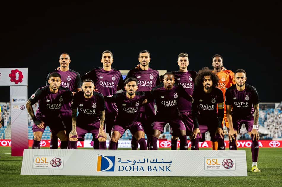 O Al Sadd é líder do Campeonato do Catar (Foto: Al Sadd / X)