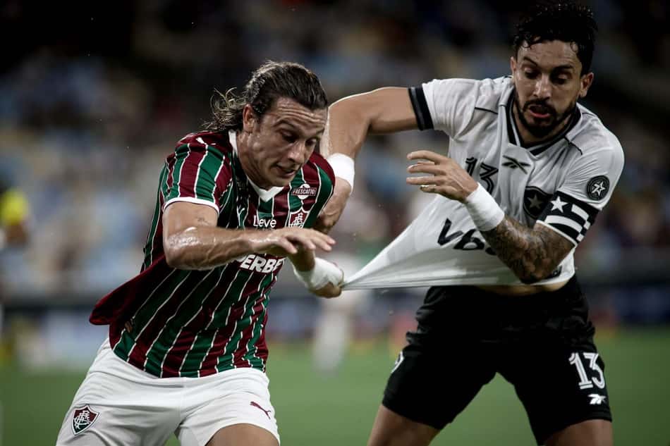 Fluminense e Botafogo se enfrentam no Maracanã (Foto: Thiego Mattos/Pera Photo Press/Gazeta Press)