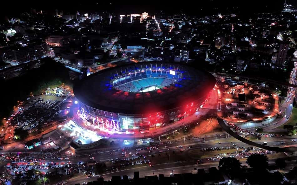 Arena Fonte Nova terá show de iluminação para receber o duelo entre Bahia e Fluminense
