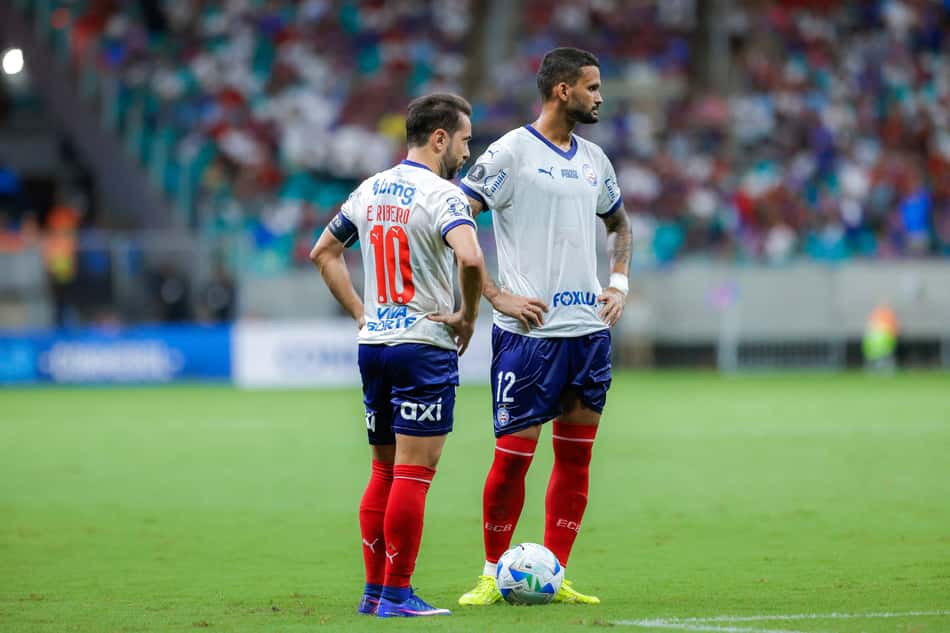 Partida entre Bahia e O'Higgins, pela Copa Libertadores (Foto: Rafael Rodrigues/EC Bahia)