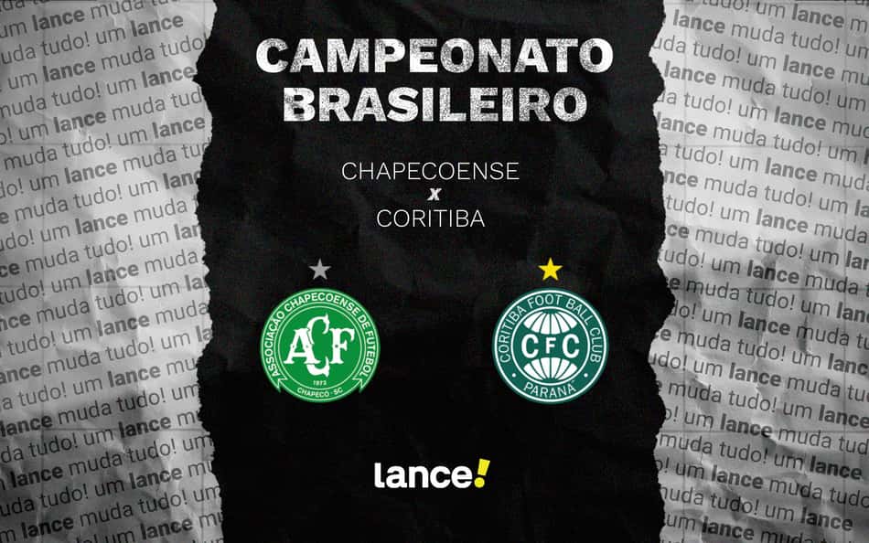 Chapecoense x Coritiba: onde assistir ao vivo, horário e escalações do Brasileirão